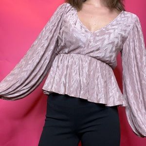 Pink blouse